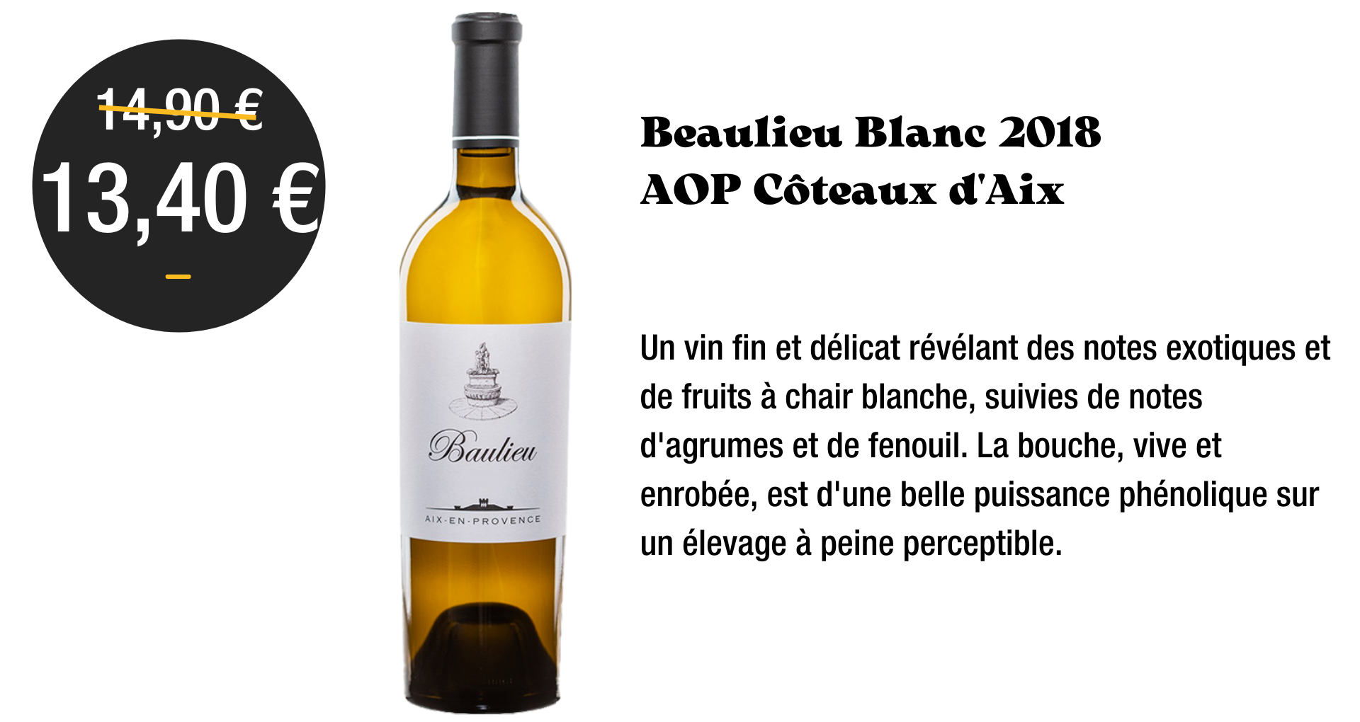 Baulieu Blanc 2018