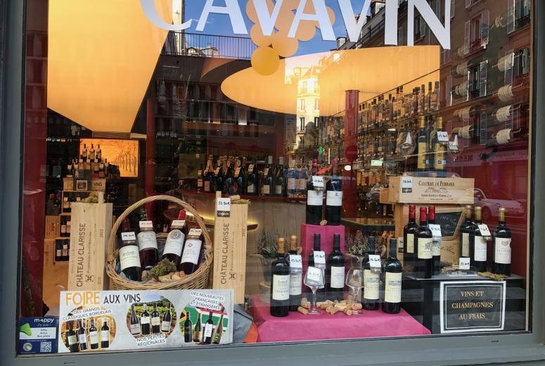 vitrine de votre CAVAVIN Paris 17